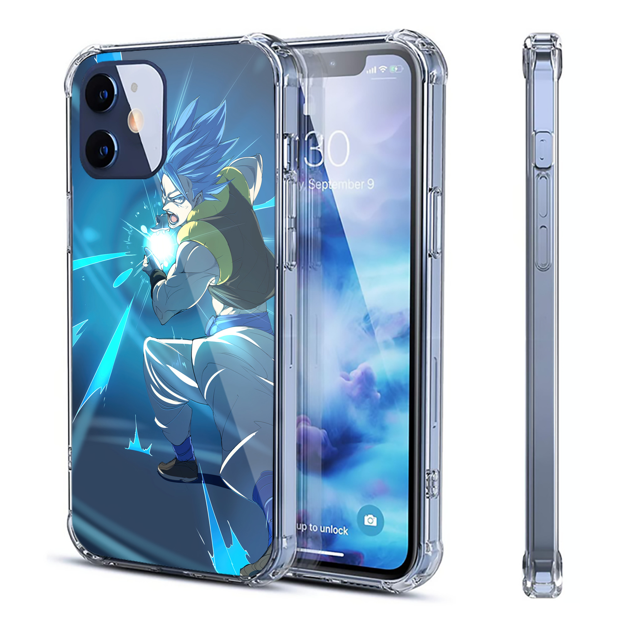 （画像用） ドラゴンボール DRAGON BALL 【iPhone 12シリーズ対応】透明スマホケース（クリアソフトケース）